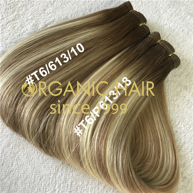  Hand tied hair extensions manufacturer H218